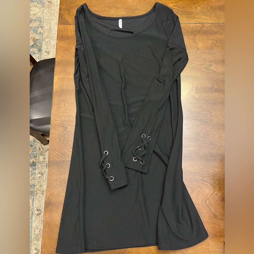 Mudd black dress sz sm